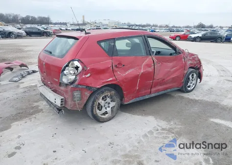 2010 Pontiac Vibe from USA, damaged, VIN 5Y2SP6E89AZ417846